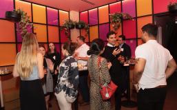 Stern alumni gather for an Estée Lauder Corporate Ambassadors event