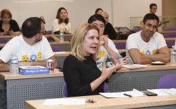Melissa Schilling teaching