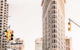 Flatiron building in New York City Flatiron building in New York City