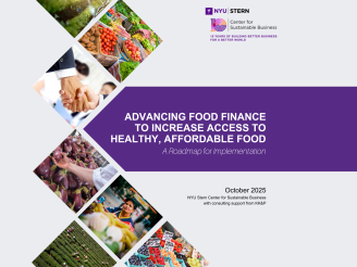 Food Finance Report Cover