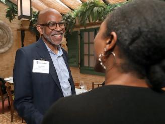 Gary Fraser at an alumni event in June 2019