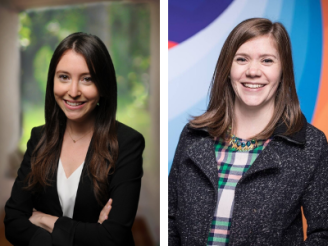 Katie Cowling (MBA ’17) and Allie Kornstein (MBA ’20) Photo of Katie Cowling (MBA ’17) and Allie Kornstein (MBA ’20)