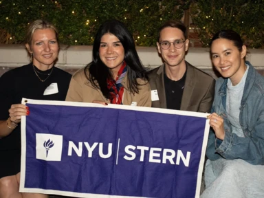 Stern alumni welcomed the Class of 2026 at the Bowery Hotel