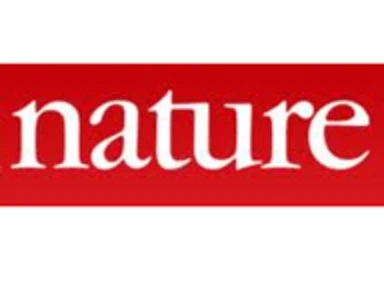 word "nature" in white font on a red background