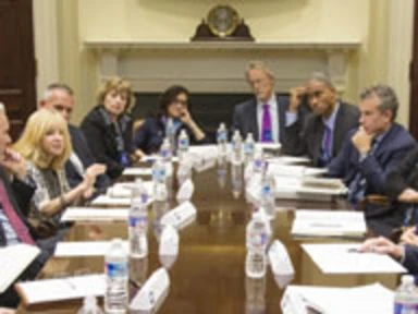 Dean Peter Henry Visits the White House