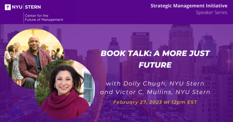 Dolly Chugh Victor Mullins book talk