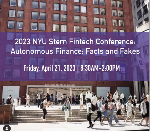 fintech conference flyer