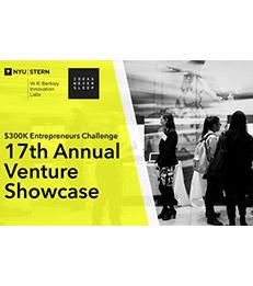 17th Annual NYU Venture Showcase Event Flyer