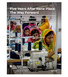 Cover of Five Years After Rana Plaza: The Way Forward