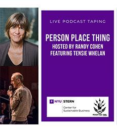Person Place Thing Podcast Live Taping Event Flier
