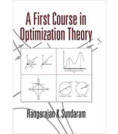 Cover of A First Course in Optimization Theory