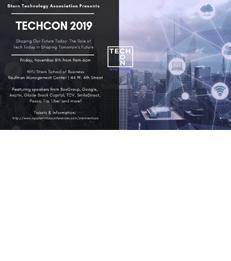 Poster for Tech Con 2019