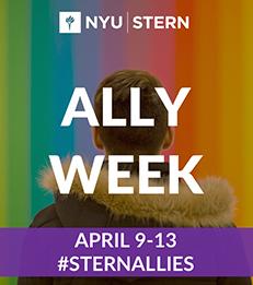 Ally Week promotional sign