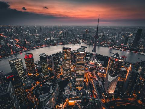 Shanghai skyline image