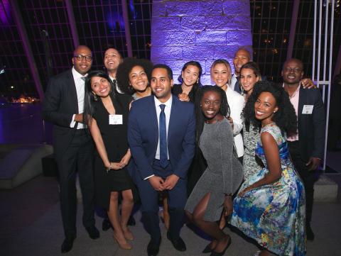 Haskins Giving Society members gather at the Met