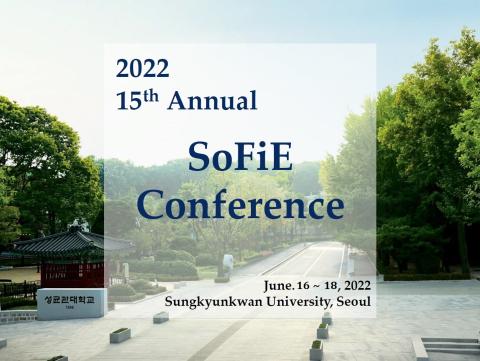 SoFiE Conference South Korea slide