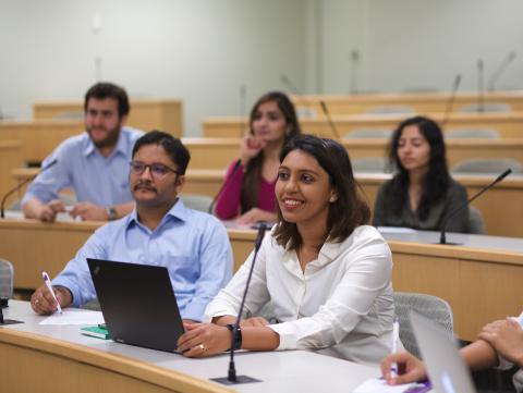 Students in classroom