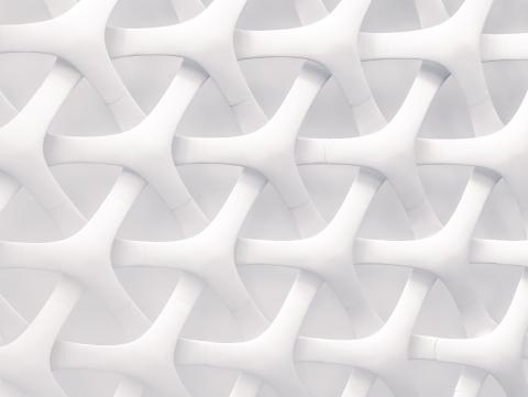 White and grey optical illusion