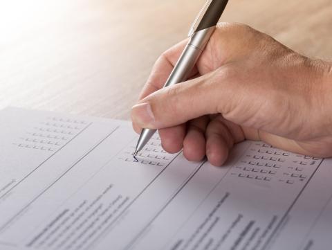 Person completing survey