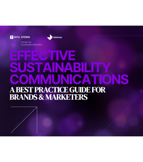 sustainability communications
