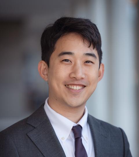 portrait of kevin lee in a suit