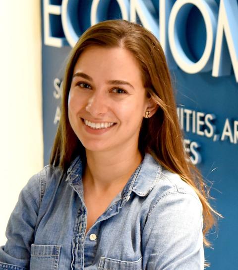 A headshot of Carolyn Stein smiling 