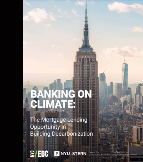 Banking on Climate title page