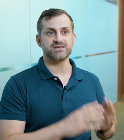 A still from the LSL Team Interview video