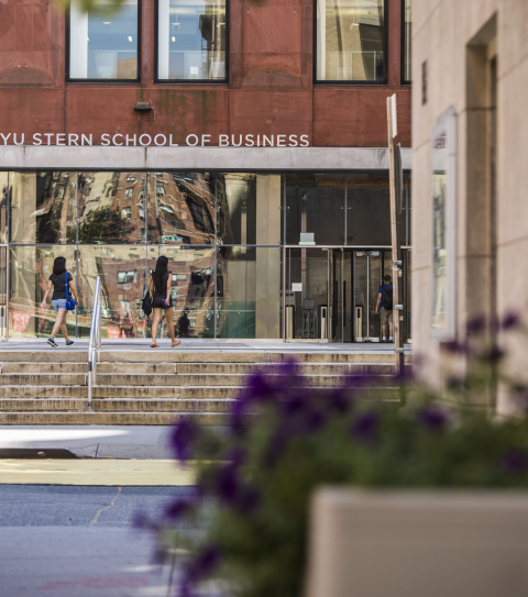 NYU Stern Exterior