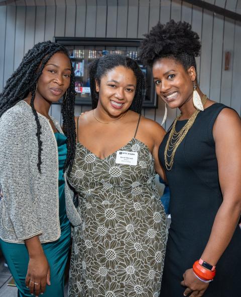 Alumni gather at Versa for Stern's Pre-Juneteenth Celebration