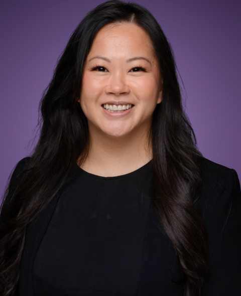 Jenny Lim headshot on a purple background