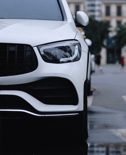 White Car