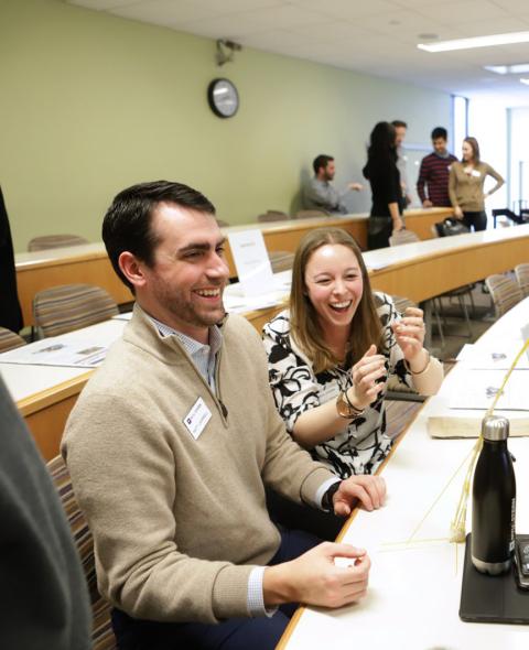 Lifelong Learning Students build something together in a classroom