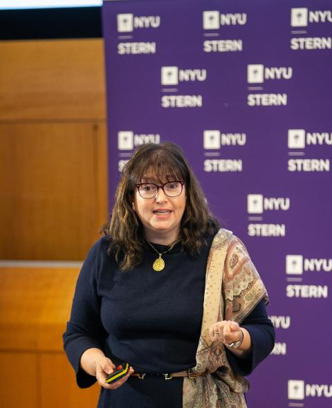 Annabelle Gawer presenting at the NYU Stern Digital Innovation Conference 