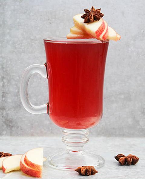Cranberry Apple Hot Toddy
