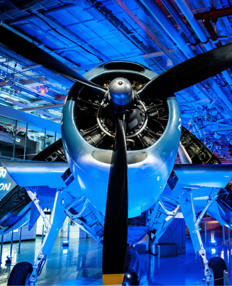 Intrepid Sea, Air & Space Museum aircraft propeller