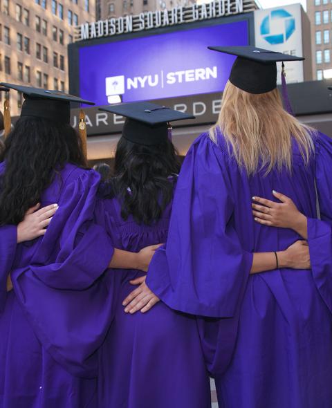 A group of Stern graduates