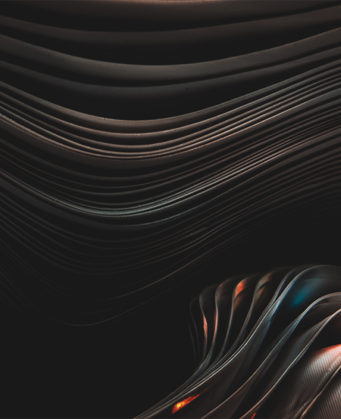 abstract dark curves