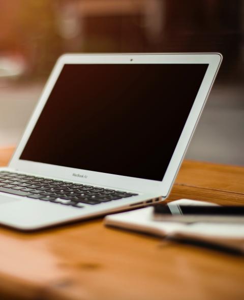 Laptop and notebook with iphone Laptop and notebook with iphone