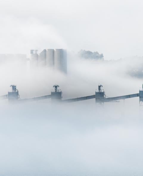 Long exposure photography of white smoke