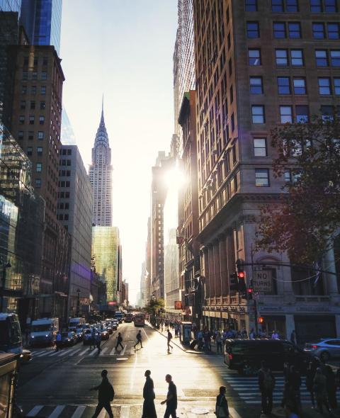 people walking