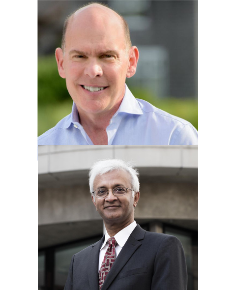 Headshots of Joel Cutler and Raghu Sundaram