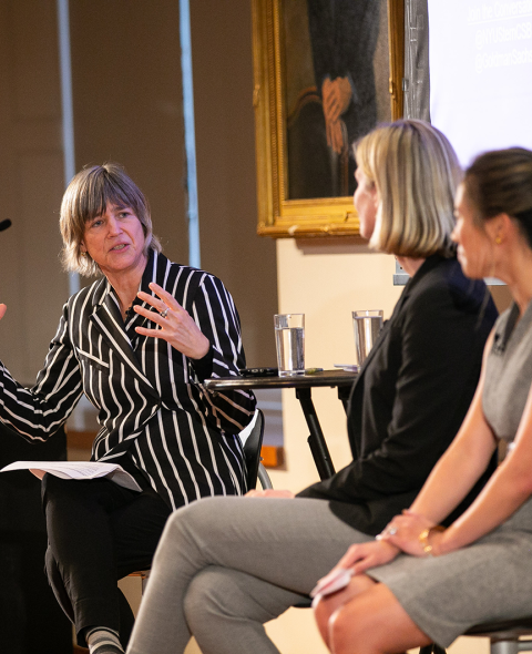 NYU Stern faculty at an event