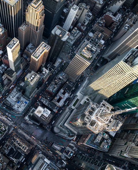 Manhattan from above