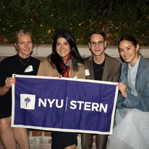 Stern alumni welcomed the Class of 2026 at the Bowery Hotel
