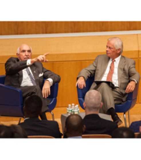 Kenneth Langone Speaks to Langone MBA Students