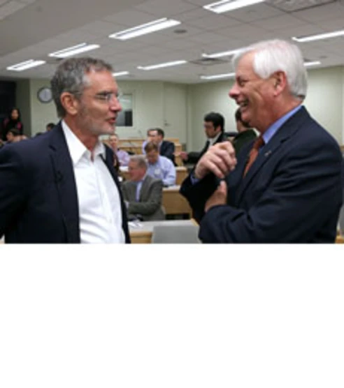 Bob Pittman and Professor Charlie Murphy