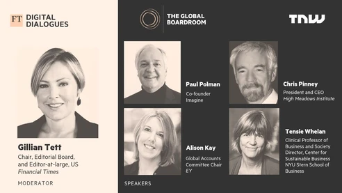 Moral Money Global Boardroom Event