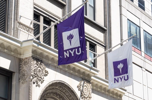 NYU flags