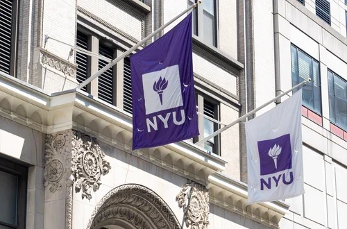 NYU flags